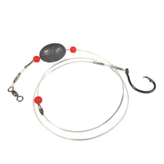 Lee Fisher Sports grouper rig with inline circle hook for offshore saltwater big game fishing