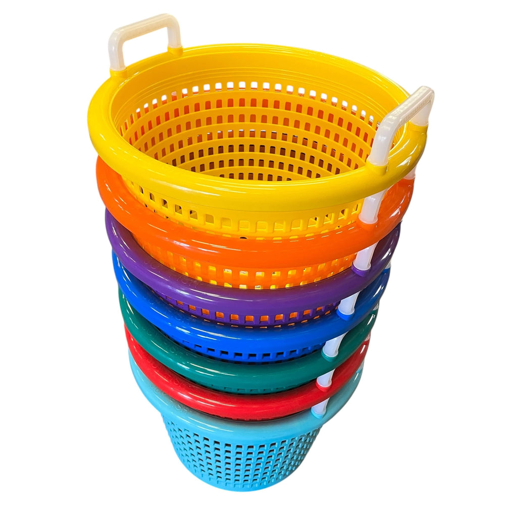 LEE FISHER SPORTS Heavy Basket Yellow durable construction for long-lasting use in wet environments