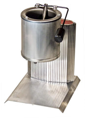 Lee Precision Production Pot IV Grey showing stable base for safe lead pours.