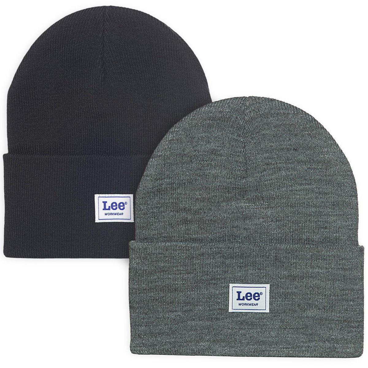Lee Workwear Men's Beanie 2-Pack front view