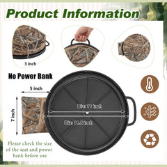 Leelosp heated bucket seat camouflage control panel—three heat levels for customizable warmth