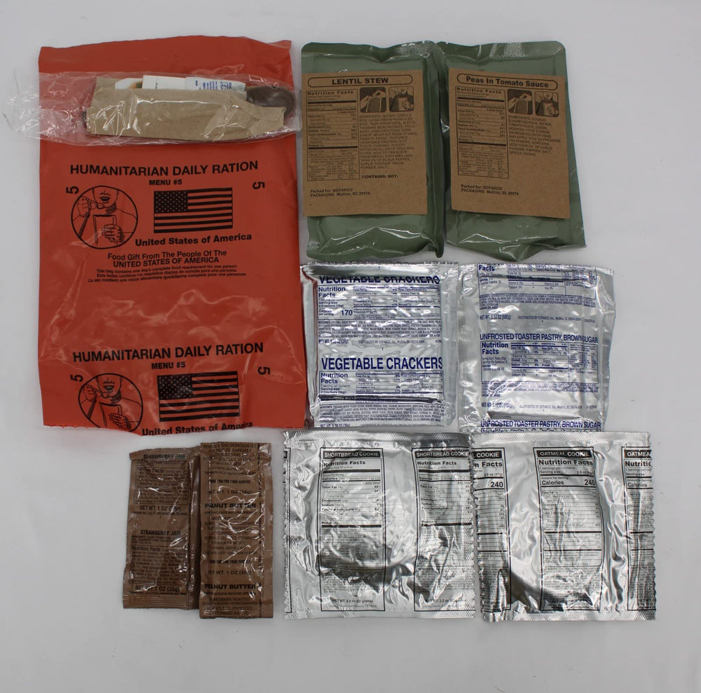 Leevax MRE desserts and snacks: quick energy during adventures.
