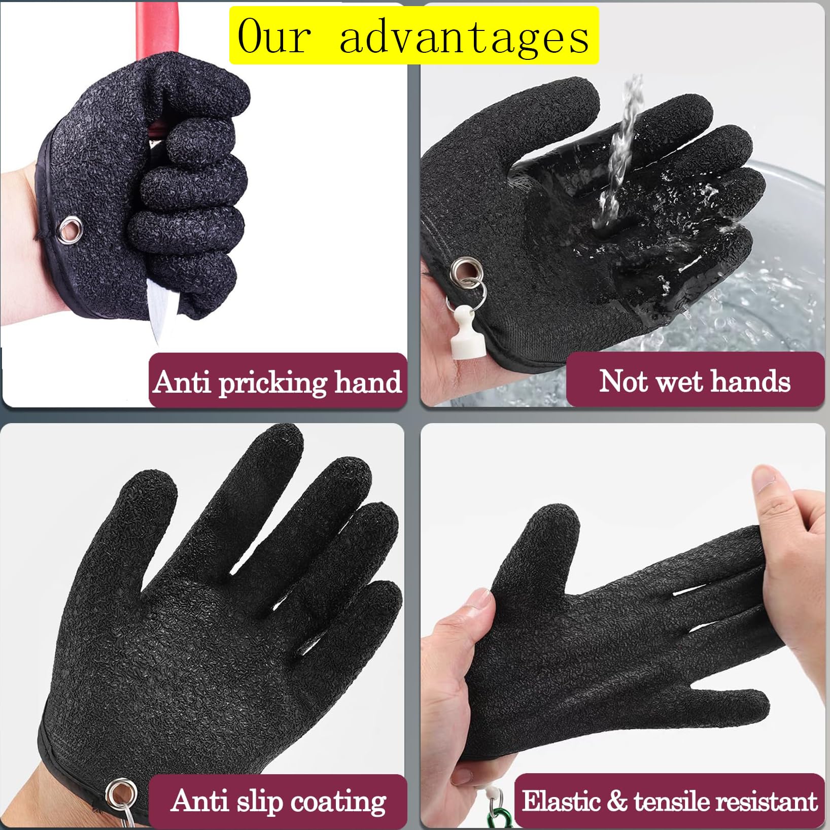 Gift-ready waterproof fishing gloves for fishing enthusiasts