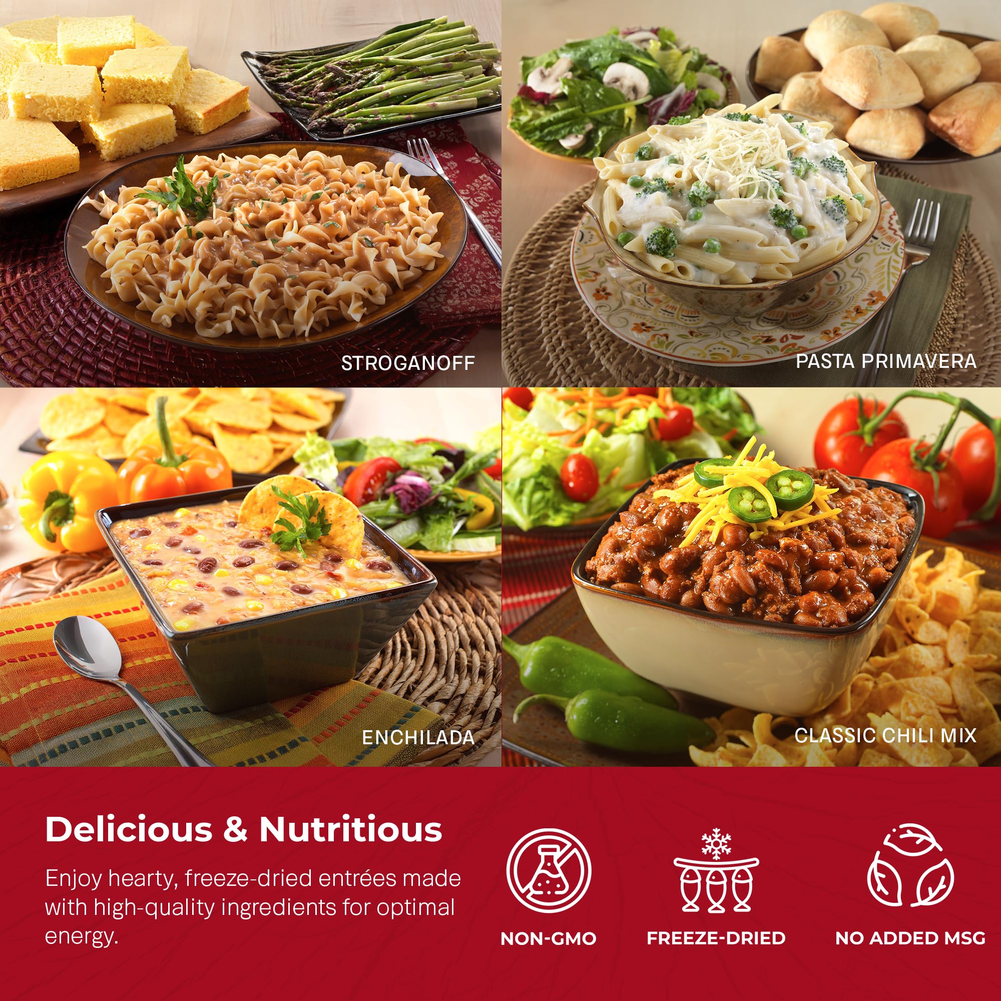 Legacy Premium 25-year shelf life ensures long-term readiness.