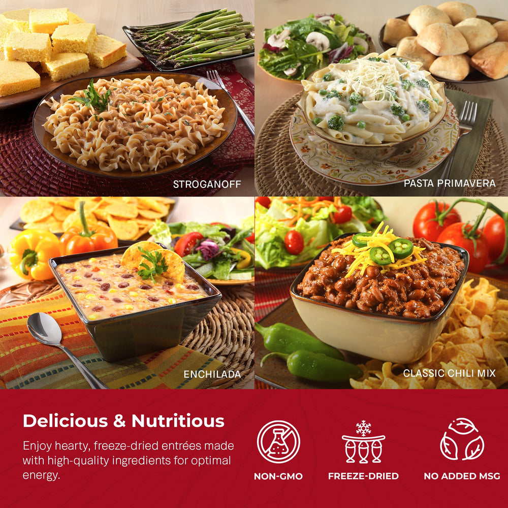 Legacy Premium 25-year shelf life ensures long-term readiness.