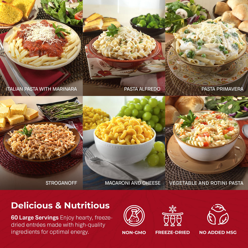 Legacy Premium cooking steps showing boiling water for quick, satisfying meals.