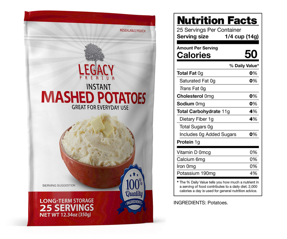 Legacy Premium Essentials emergency pantry staple for long-term storage and meals.