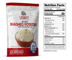 Legacy Premium Essentials emergency pantry staple for long-term storage and meals.