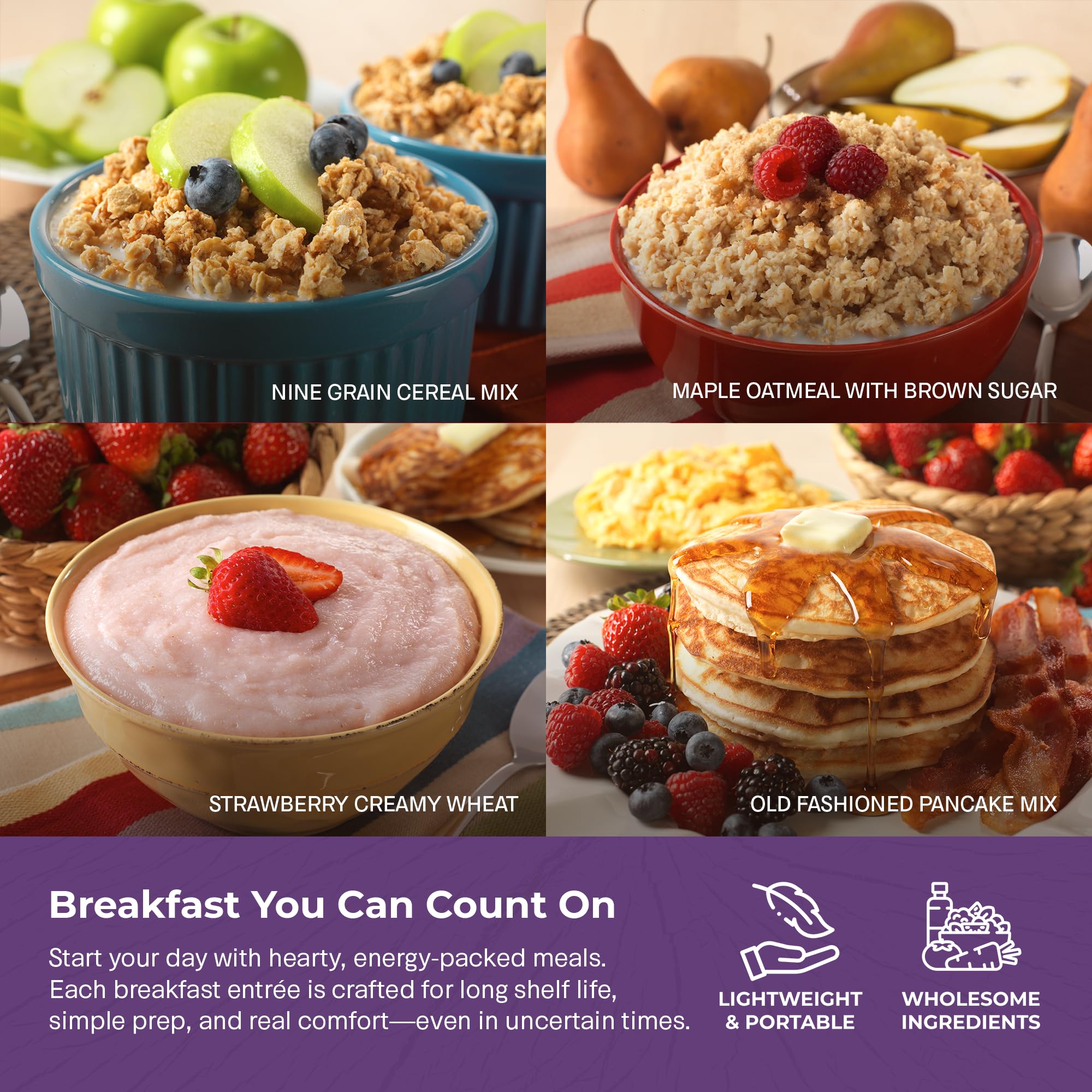 Legacy Premium family-friendly meals ideal for camping and prep.