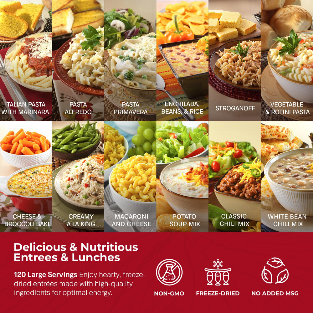 Legacy Premium high-fiber premium ingredients shown in packaging.