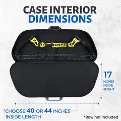 Legend Apollo case features front arrow-tube pocket to keep arrows straight and secure.