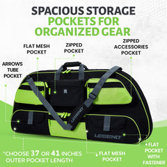 Legend Apollo interior padding and lining cushion the bow during transport.