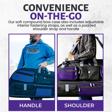 Legend Apollo lightweight design with padded strap enhances on-the-go comfort