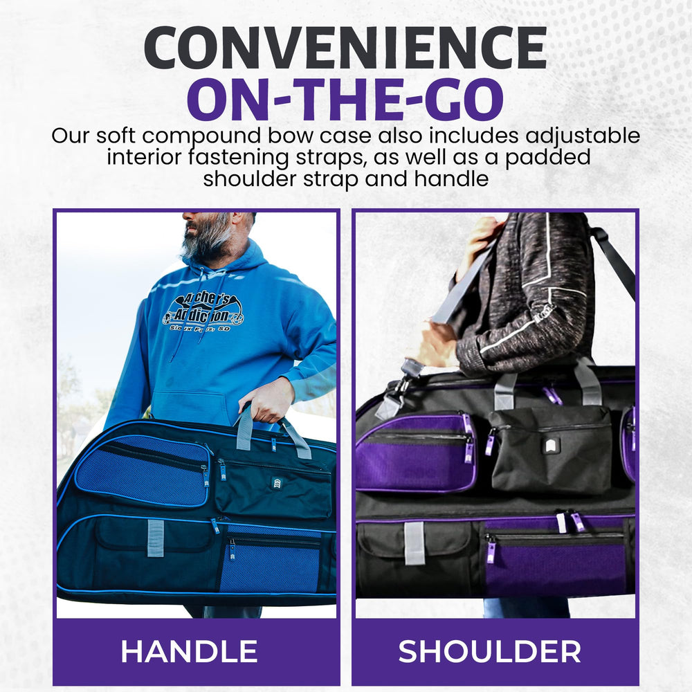 Legend Apollo lightweight design with padded strap enhances on-the-go comfort