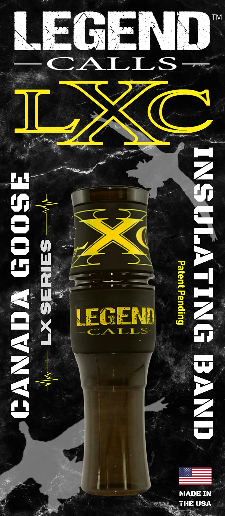Legend Calls LXC Gold offers extreme range for confident geese calling