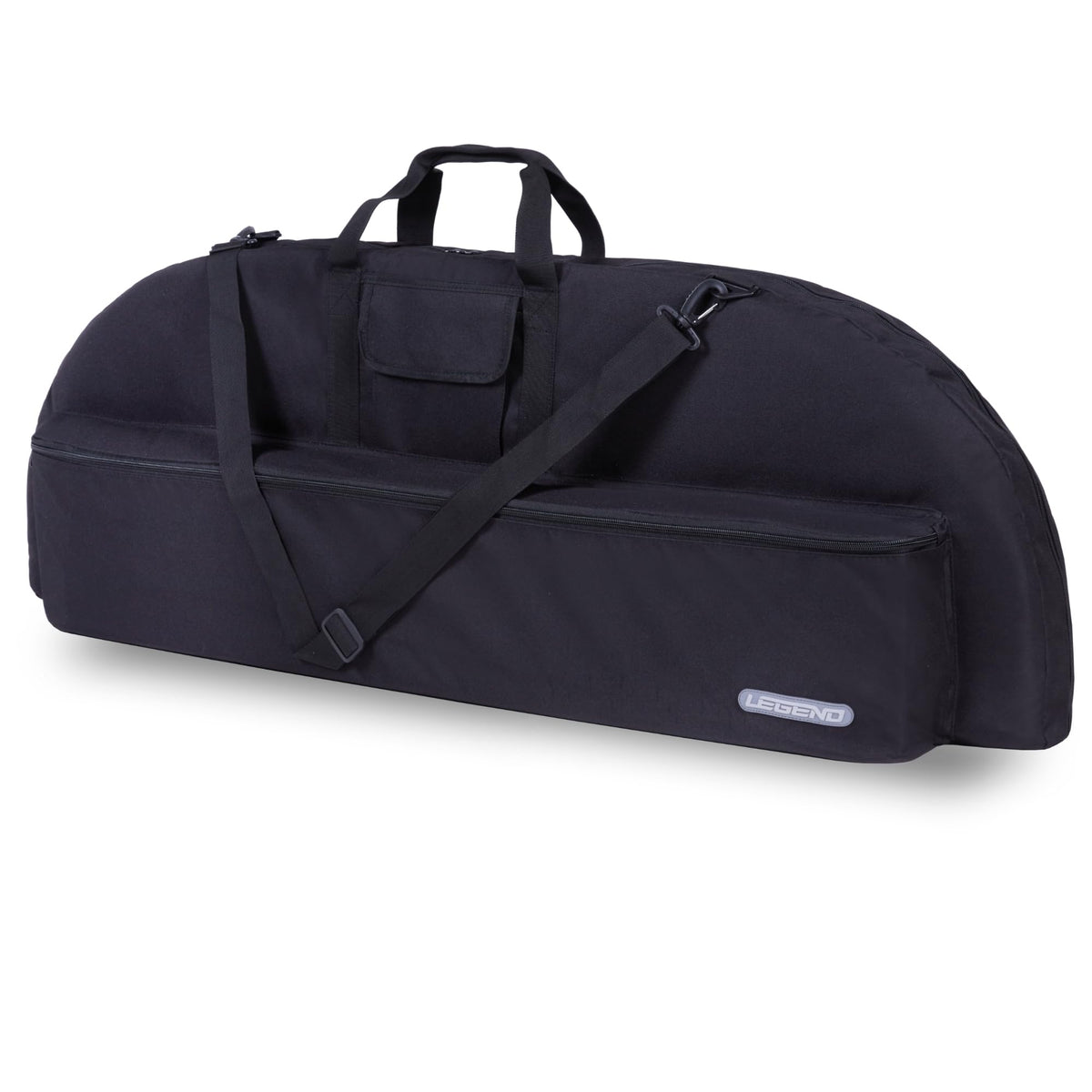 Legend Essential Bow Case front view shows protective, lightweight design for travel