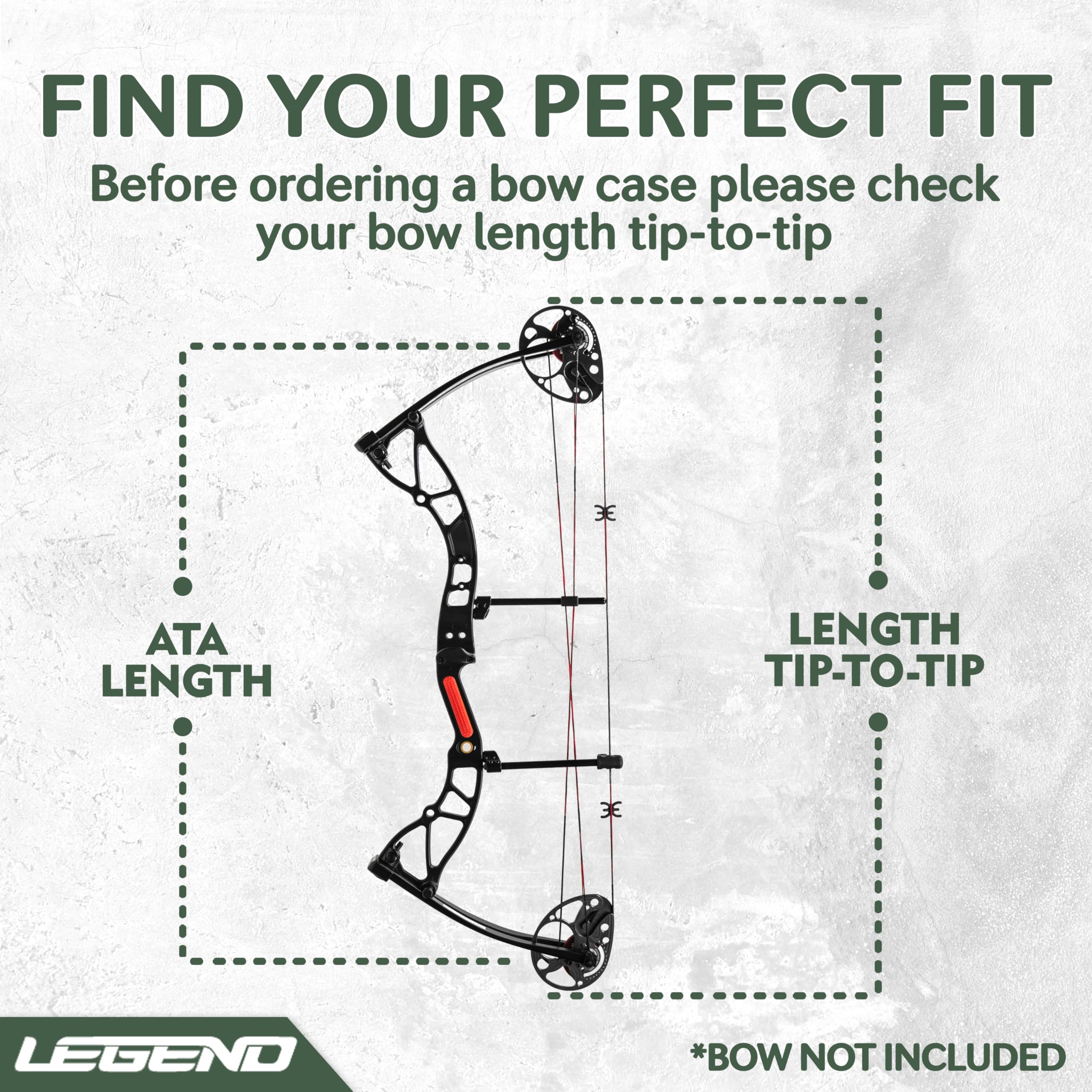 Legend Essential Bow Case multi-use archery bag for travel-ready gear protection