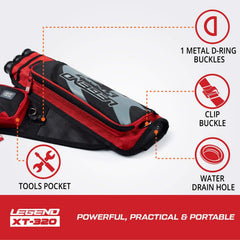 Legend XT320 three-arrow tubes organized for fast retrieval