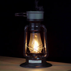 Lehman's Rayo cooking pot on lantern enables outdoor meals