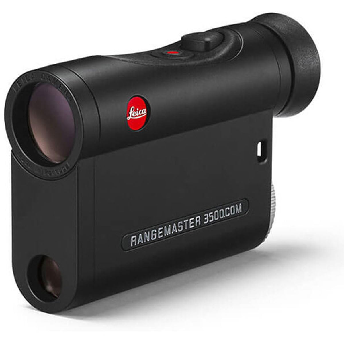 Leica Rangemaster CRF 3500.COM front view for precise long-range distance measurement in the field