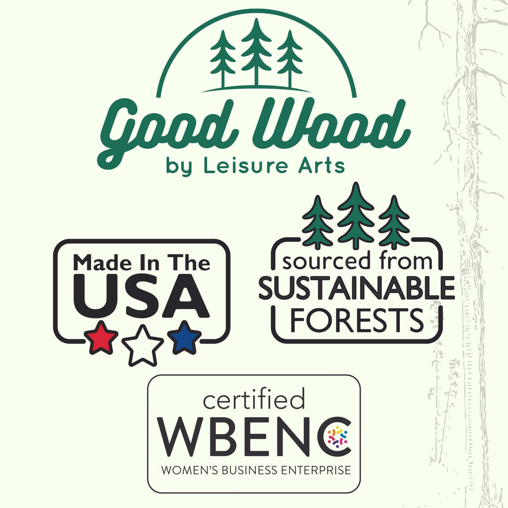 LEISURE ARTS Good Wood Kindling Bundle perfect for indoor fireplaces