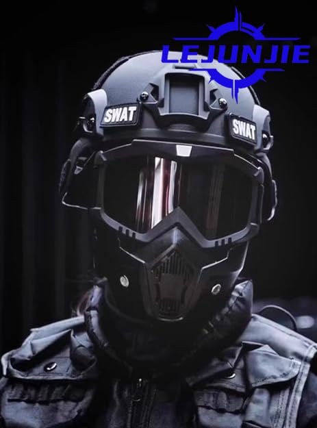 LEJUNJIE MICH multi-purpose helmet suitable for paintball, hunting, and outdoor activities