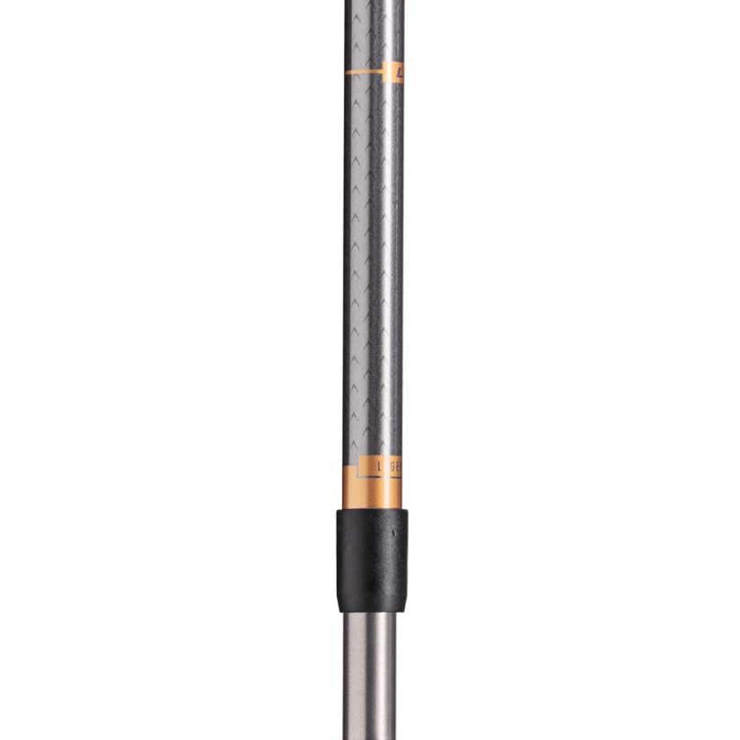 LEKI aluminium walking pole construction delivers durability on long treks.