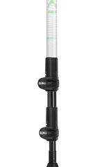 LEKI Cressida Cork Lite extension and fixed strap support versatile, secure grip.