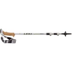 LEKI Cressida trekking poles for women show ergonomic grip for comfortable long hikes on rugged trails