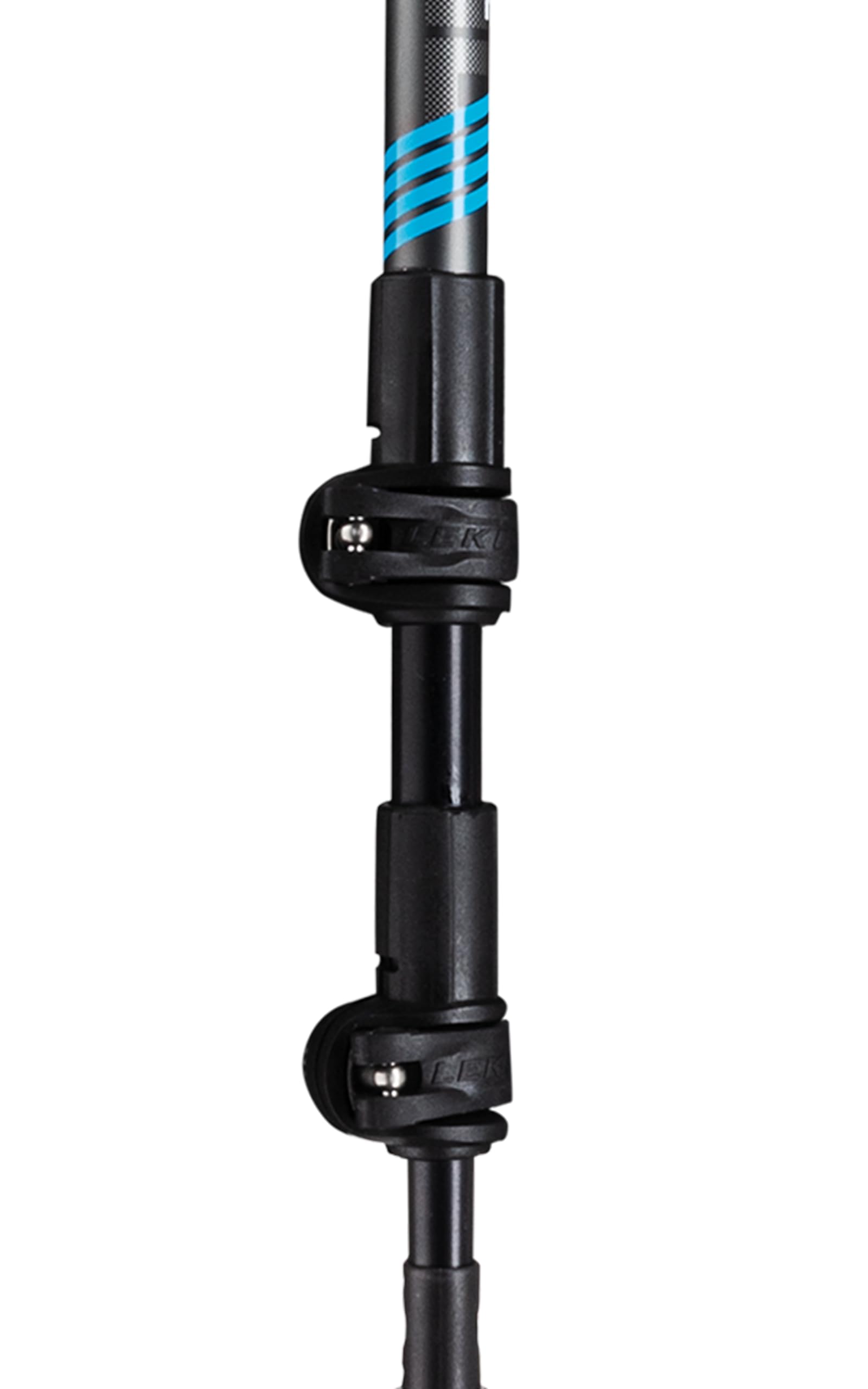 LEKI Cross Trail 3 TA adjustable length 100-135 cm on trail