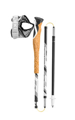LEKI Cross Trail FX.One foam grip provides comfortable hold during long climbs