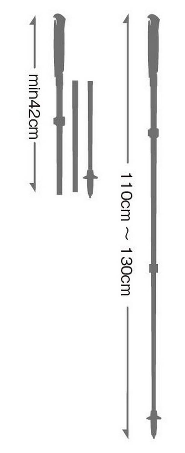 LEKI Cross Trail FX Speed Lock 2 Plus securely adjusts length on the go