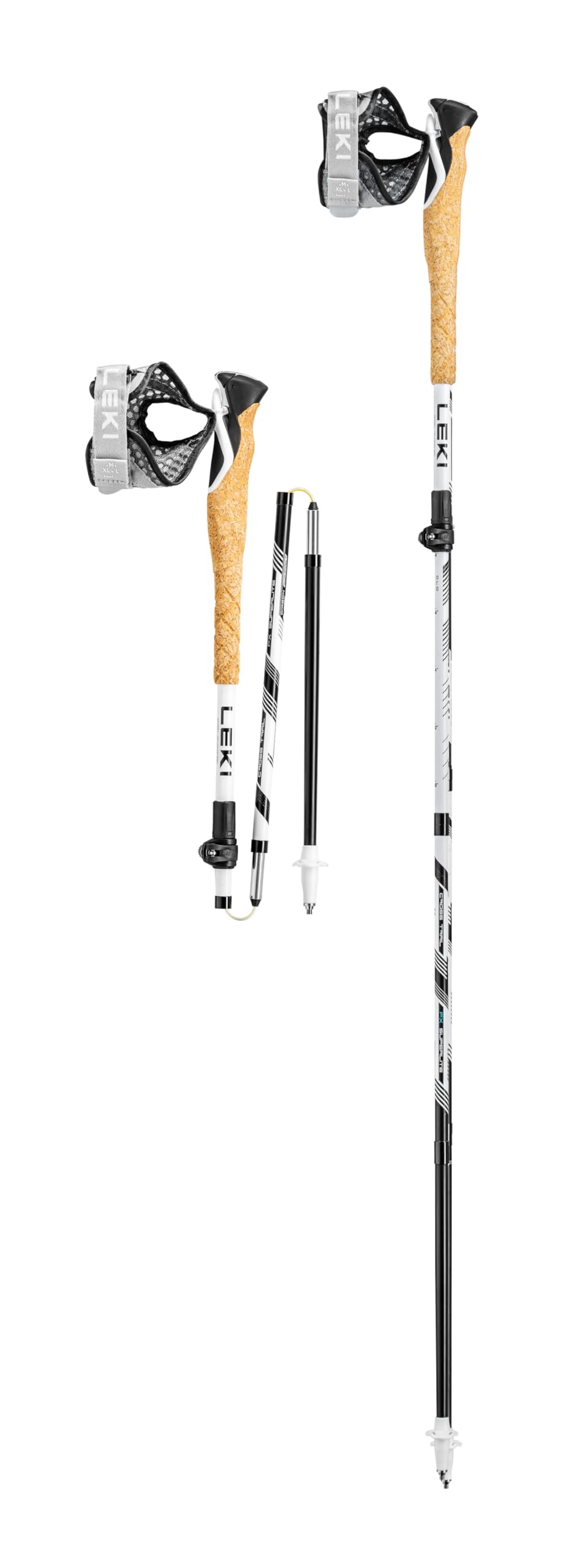 LEKI Cross Trail FX Superlite full view for agile hiking and trail running
