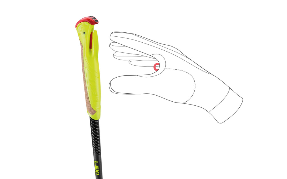 LEKI Evotrail FX.One TA fixed lengths 110–130 cm for precise fit
