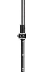 LEKI Instructor Lite aluminum-carbon shaft for strong yet light performance.