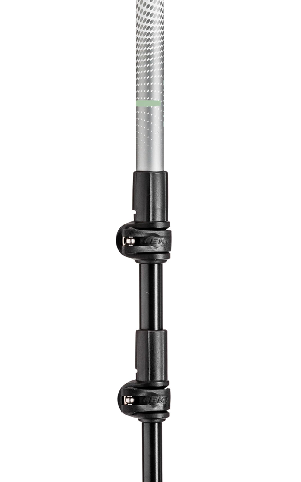 LEKI Jannu trekking basket 2.0 stabilizes balance on soft ground.