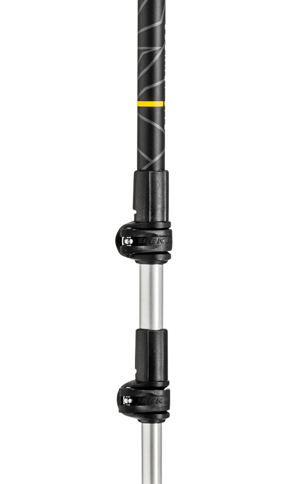 LEKI Journey Lite carbide tip with Flex Tip Short grips rocky surfaces.