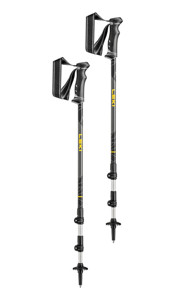 LEKI Journey Lite lightweight aluminum construction keeps poles easy to carry.