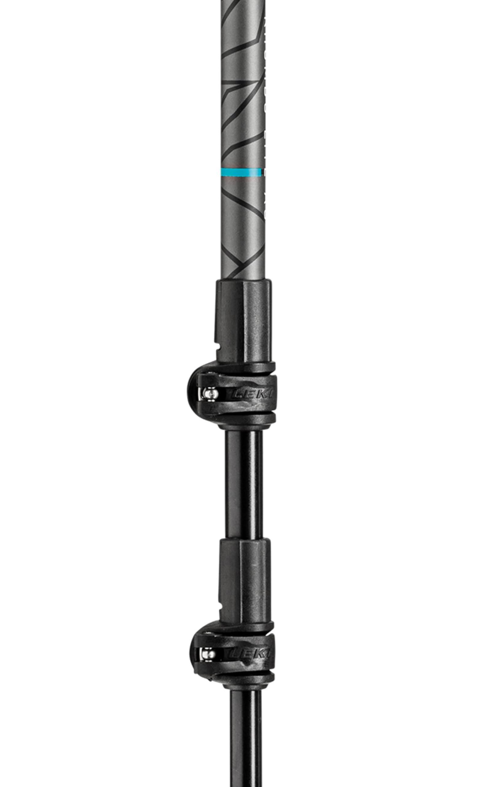 LEKI Khumbu Lite AS compact pack size fits easily in a backpack
