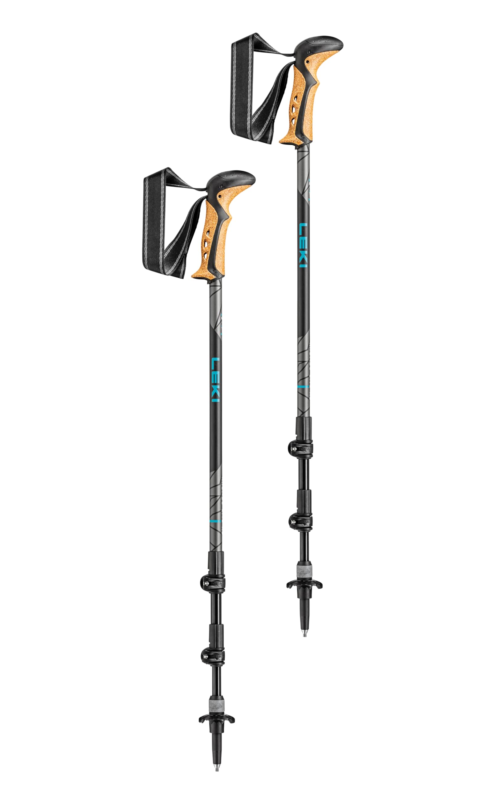 LEKI Khumbu Lite AS dynamic suspension system reduces impact on uneven terrain