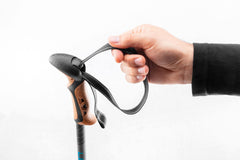 LEKI Khumbu Lite AS quick-lock plus enables fast height adjustment