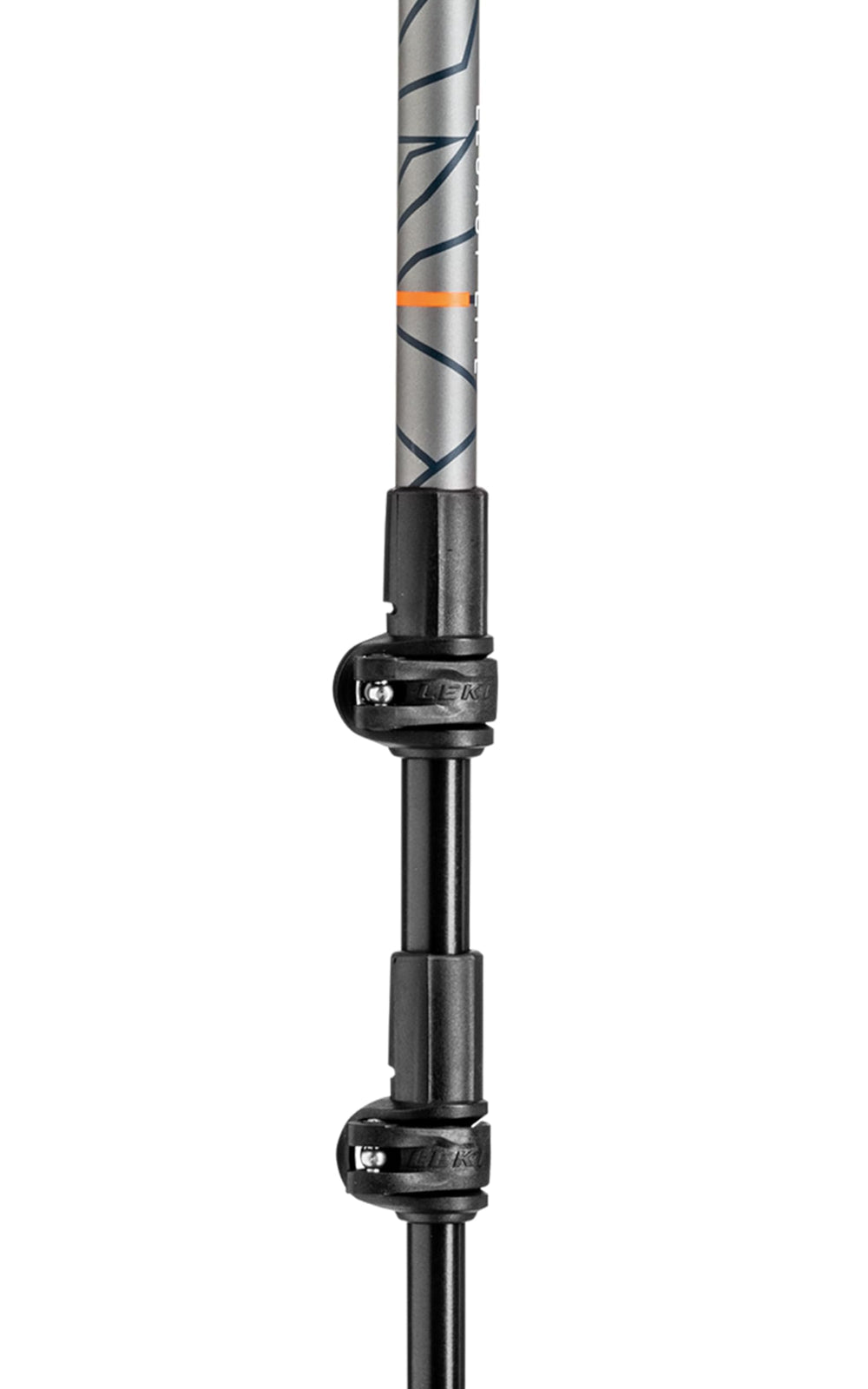 LEKI Legacy Lite trekking basket closeup with versatile tip options for terrain.