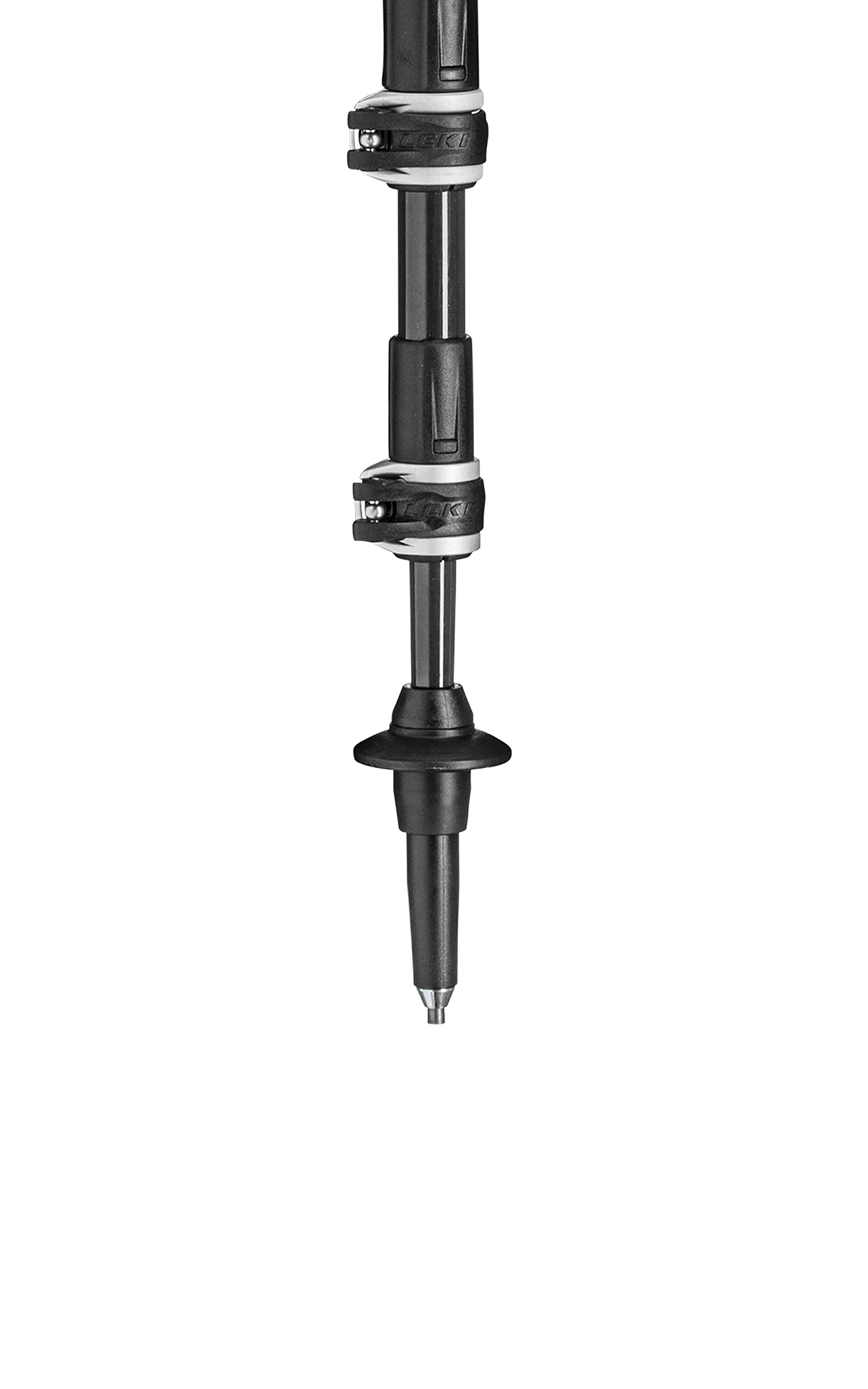 LEKI Legend ergonomic Aergomed grip and strap support during long-distance walking