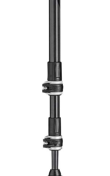 LEKI Legend pole compact when stowed, fitting easily into a backpack
