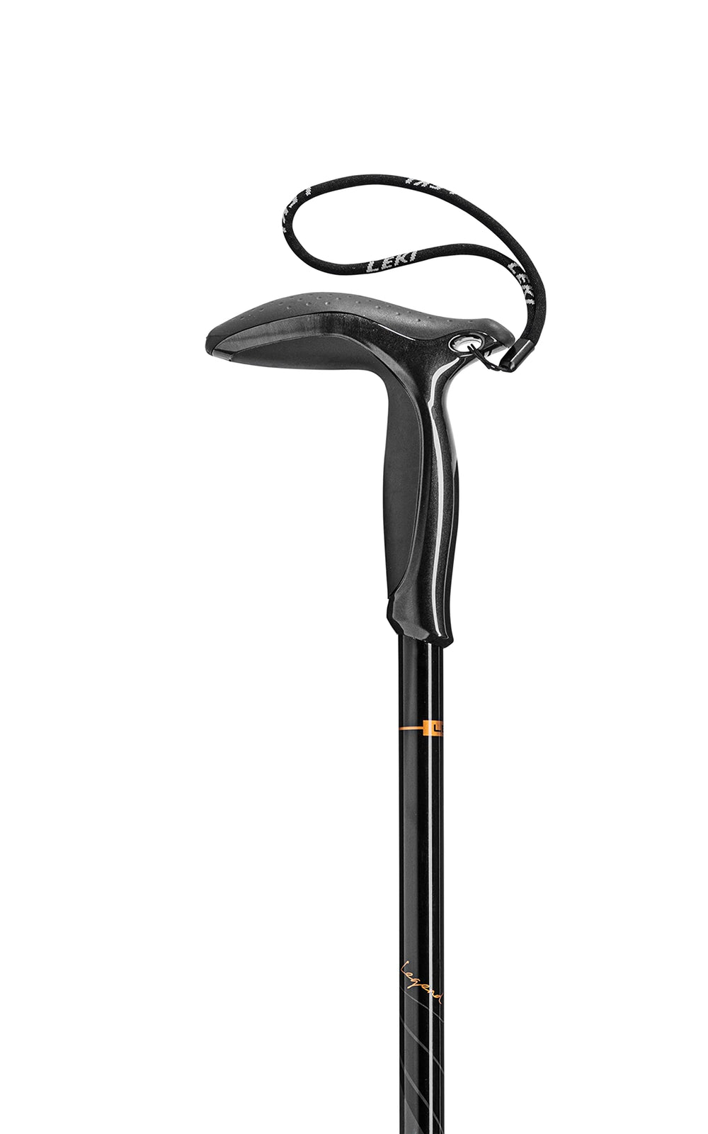 LEKI Legend with Speed Lock 2 Plus enables quick length adjustment on the trail