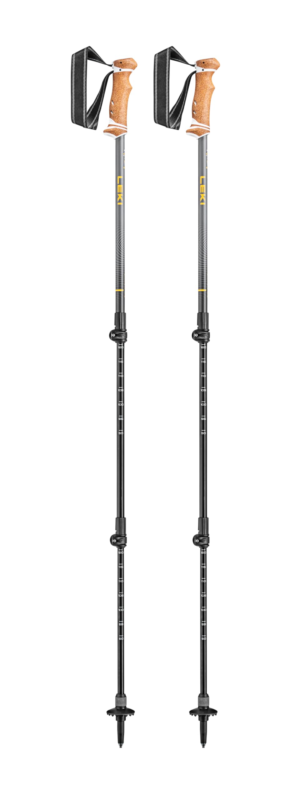 LEKI Lhasa AS hiking poles on trail for lightweight support on long hikes