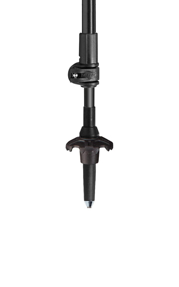 LEKI Makalu Cork Lite aluminum shaft provides lightweight durability.