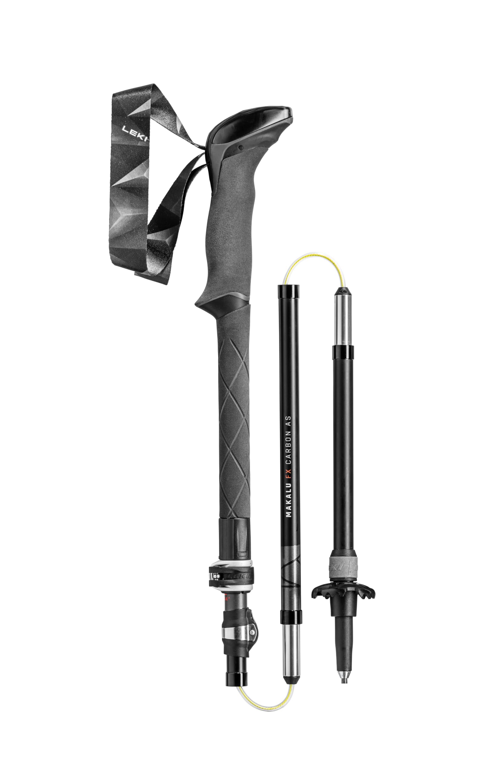 LEKI Makalu FX Carbon AS air grip with cushioned hold