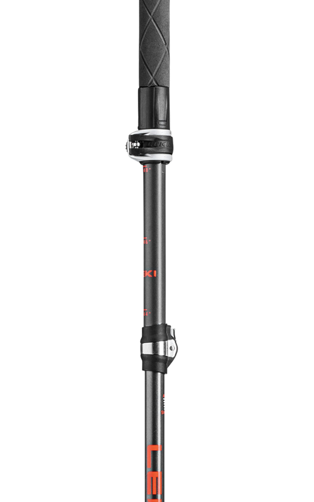 LEKI Makalu FX Carbon AS ergonomic design reduces hand fatigue
