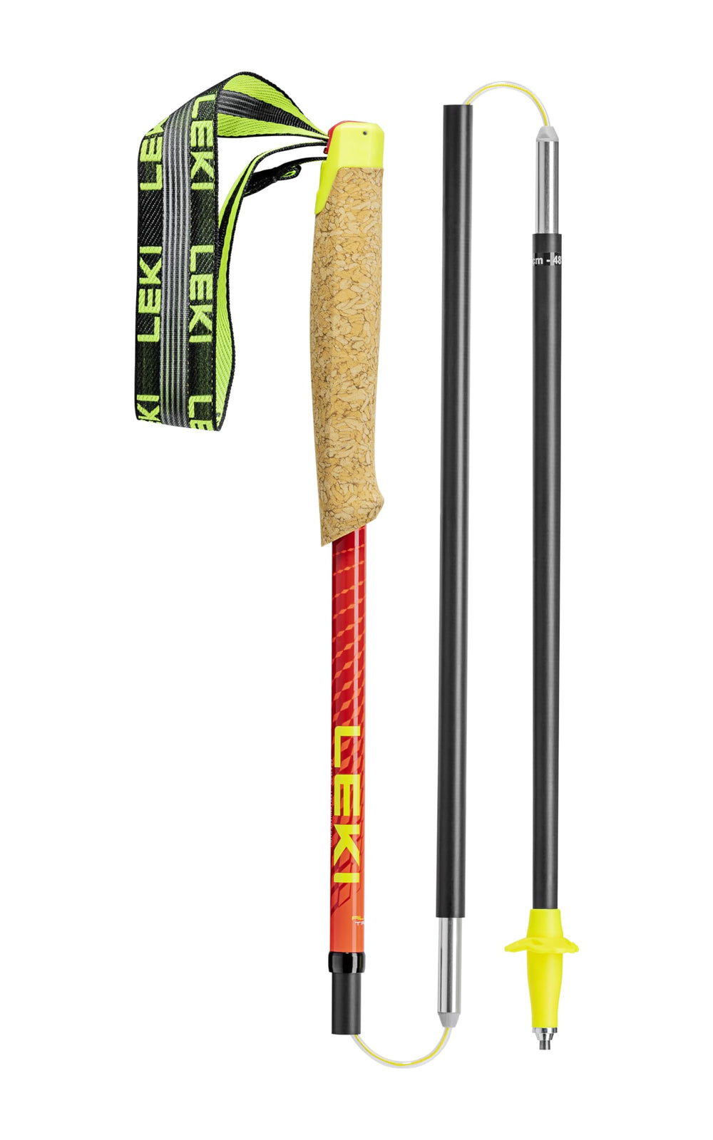 LEKI Neotrail Pro FX.One Spartan Ultra Grip provides comfortable hold.